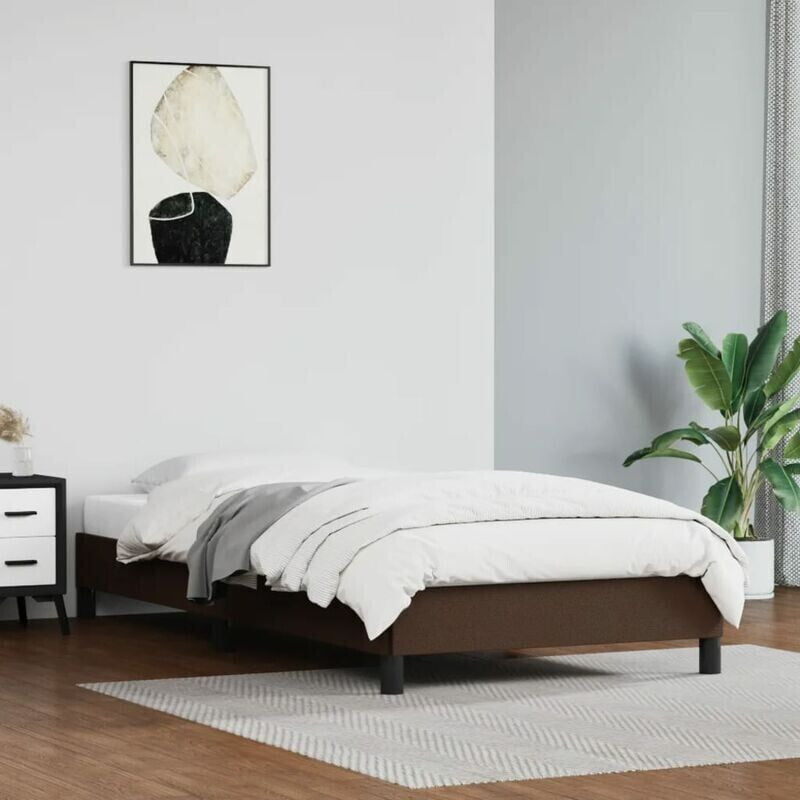 vidaXL Bed frame faux leather 90x200cm (346883)