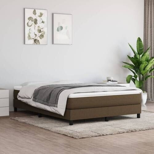 vidaXL Bed frame fabric 140x190cm (3120511)