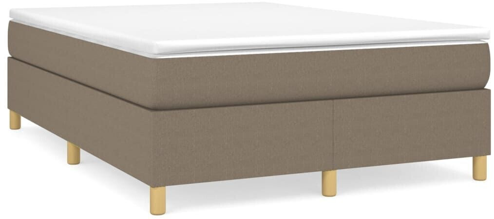 vidaXL Bed frame fabric 140x200cm (3120965)
