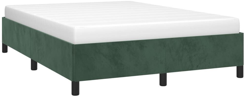 vidaXL Bed frame velvet 140x190cm (347321)