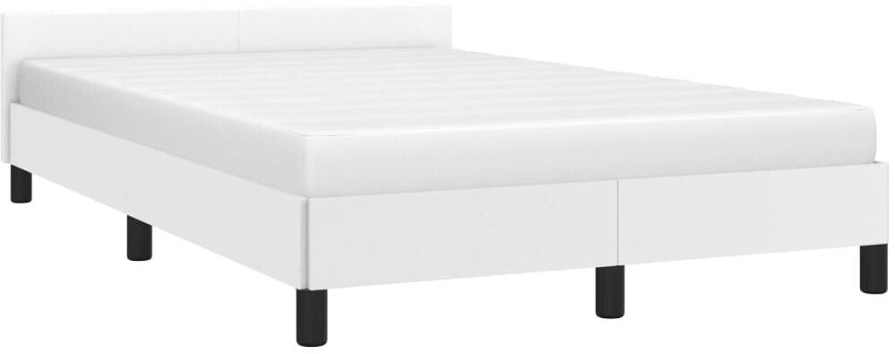 vidaXL Bed frame with headboard faux leather 120x200cm (347490)