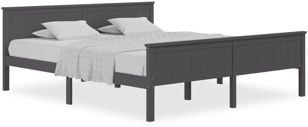 vidaXL Solid wood bed pine 200x200cm (322208)