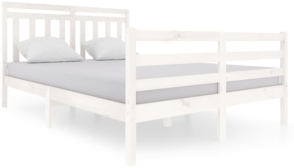 vidaXL Solid wood bed 140x200cm (3100655)