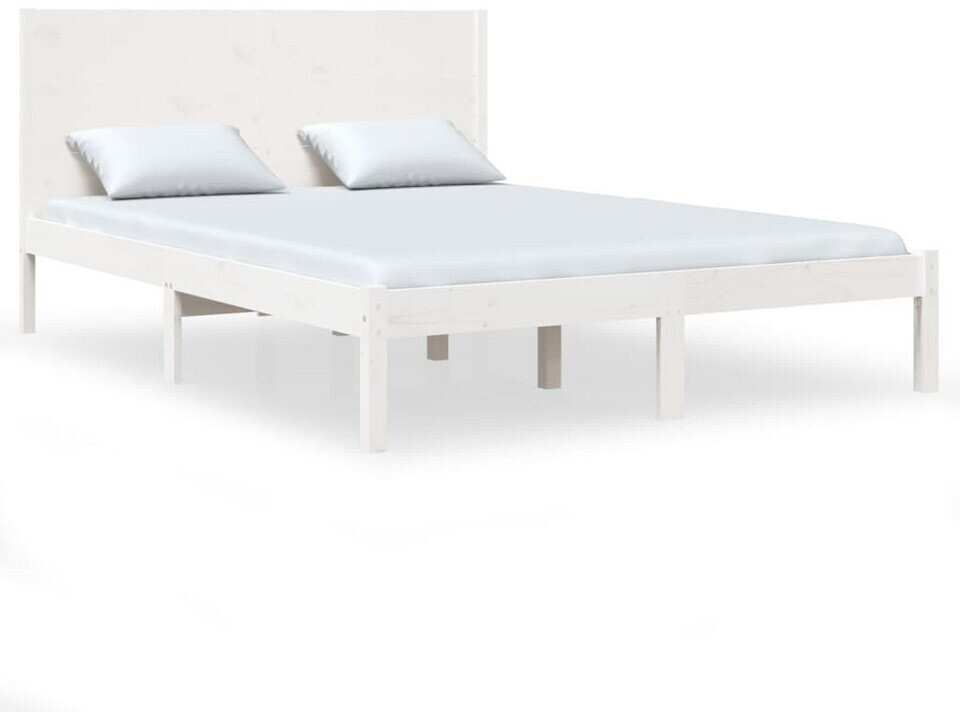 vidaXL Solid wood bed pine 140x200cm (3104154)