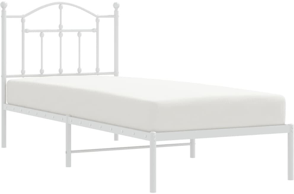 vidaXL Bed frame with headboard metal 80x200cm (353479)