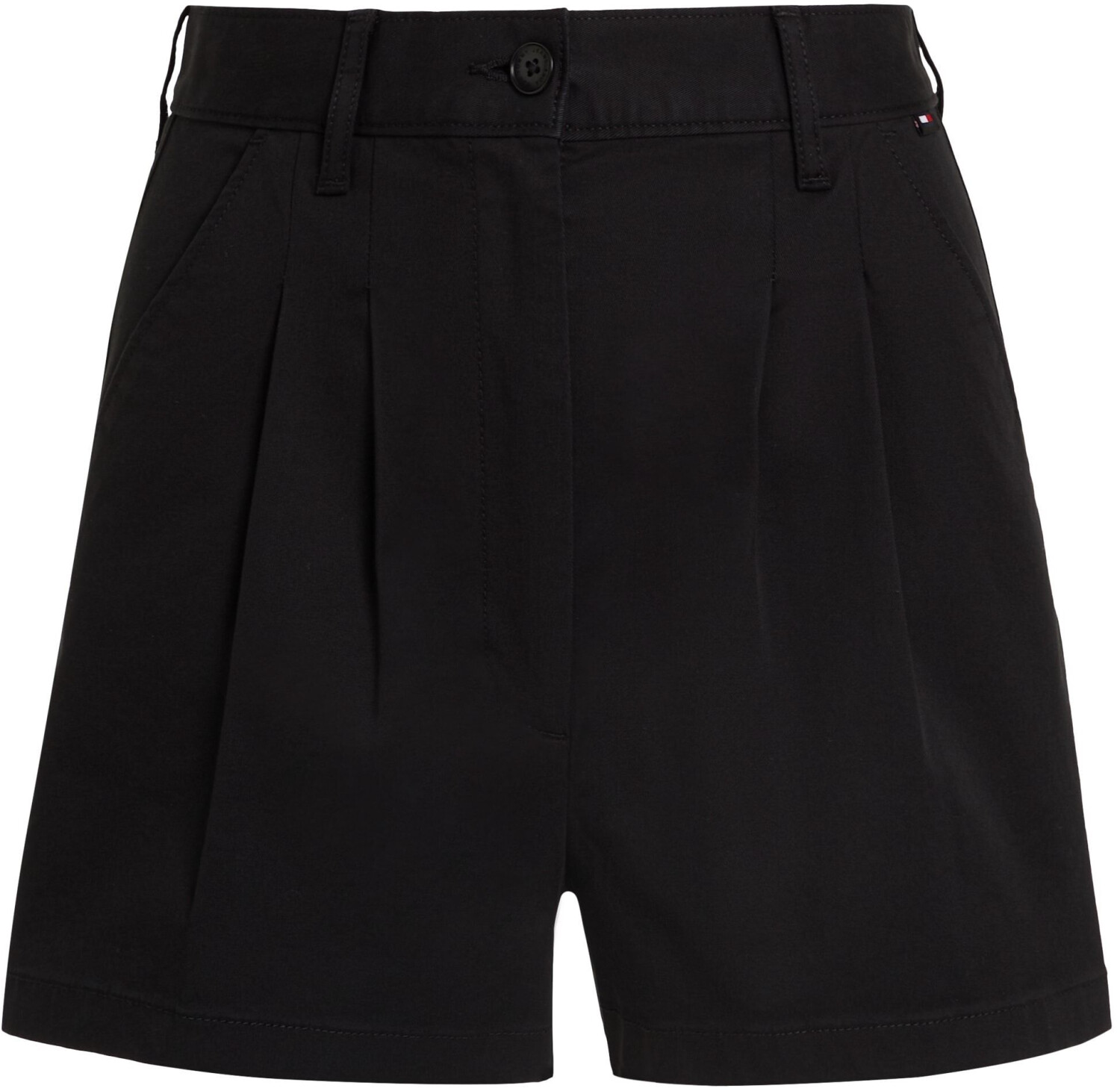 Tommy Hilfiger Claire Essential High Rise Pleated Chino Shorts (DW0DW17775)