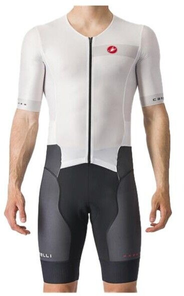 Castelli Free Sanremo 2 Short Sleeve Trisuit white/black