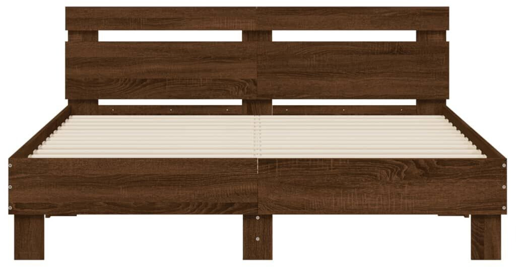 vidaXL Tête de Lit Bois 150 x 200 cm (3207545) marron