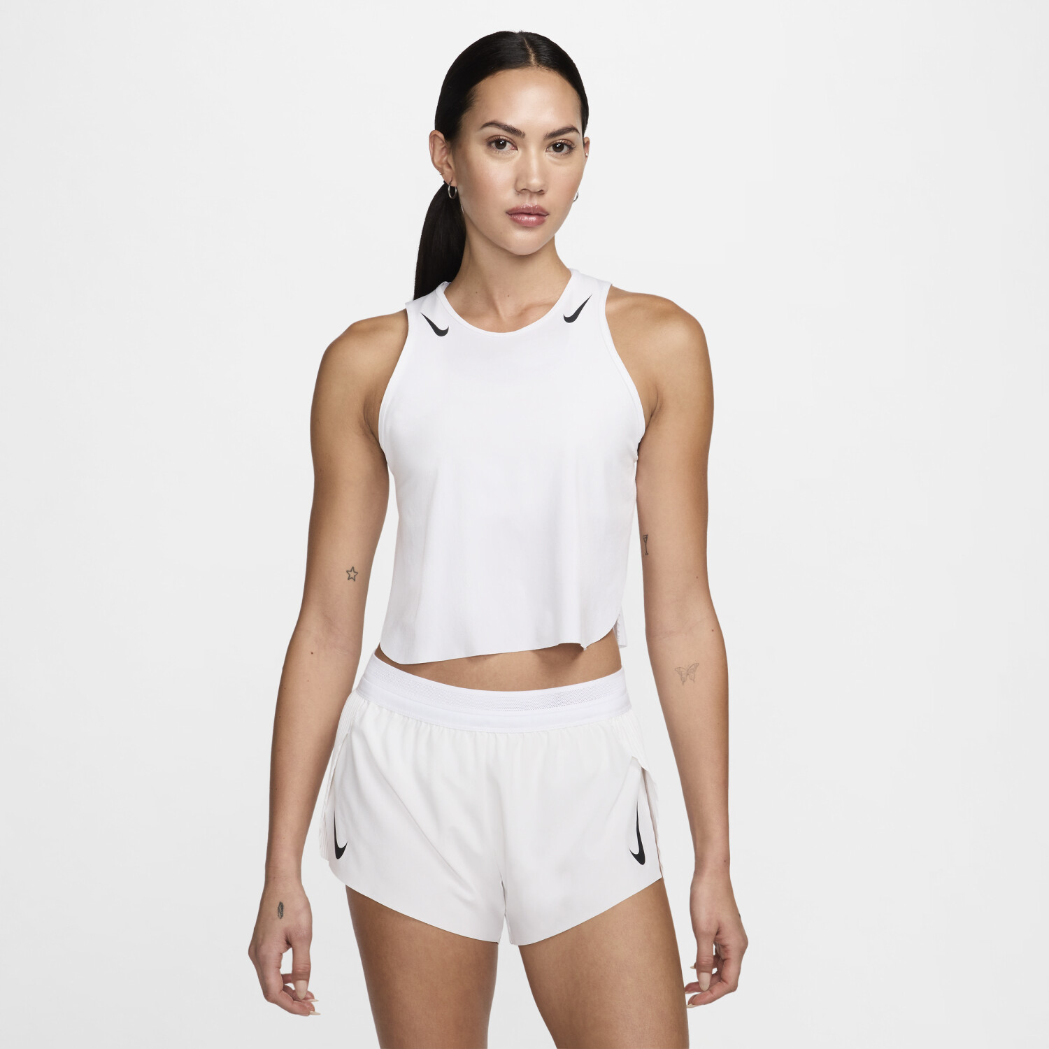 Nike AeroSwift Dri FIT ADV crop tank top W FN2713 white au meilleur prix sur idealo