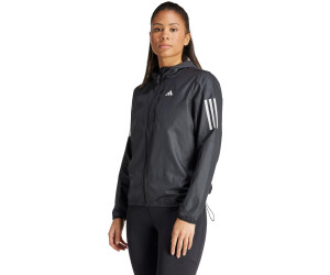 Black adidas windbreaker womens hot sale