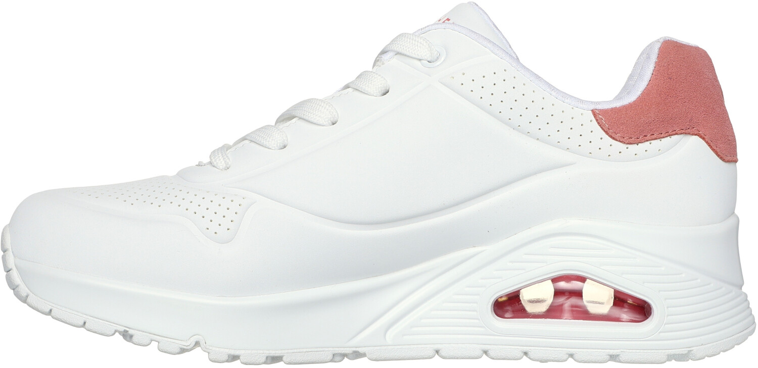Skechers Uno - Pop Back Women white/coral