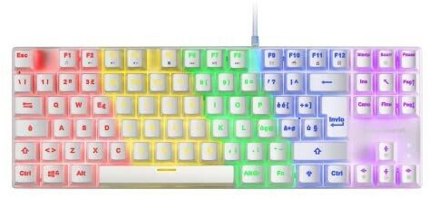 Mars Gaming MK80 White (Switch Brown) FR