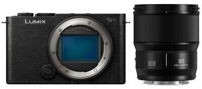 Panasonic Lumix DC-S9 Kit 85mm noir
