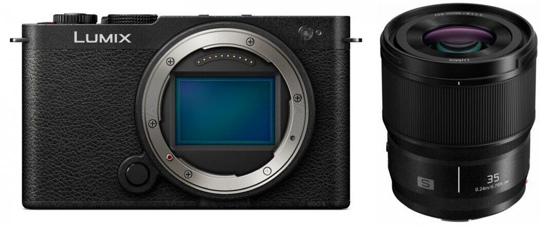 Panasonic Lumix DC-S9 Kit 35mm noir