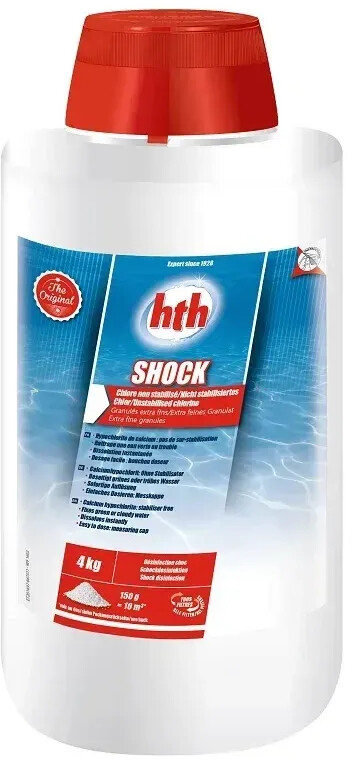 HTH Chlore choc non stabilisé 4 kg