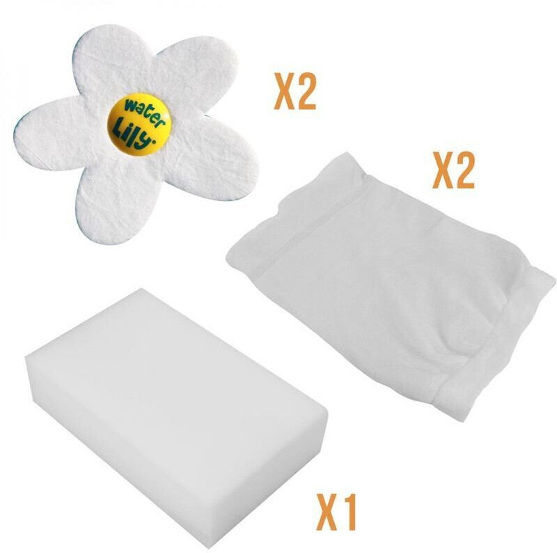 toucan White pool start-up and cleaning kit 5 pieces