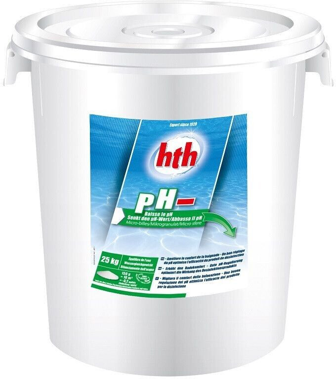 HTH pH Moins Microbilles 25 kg