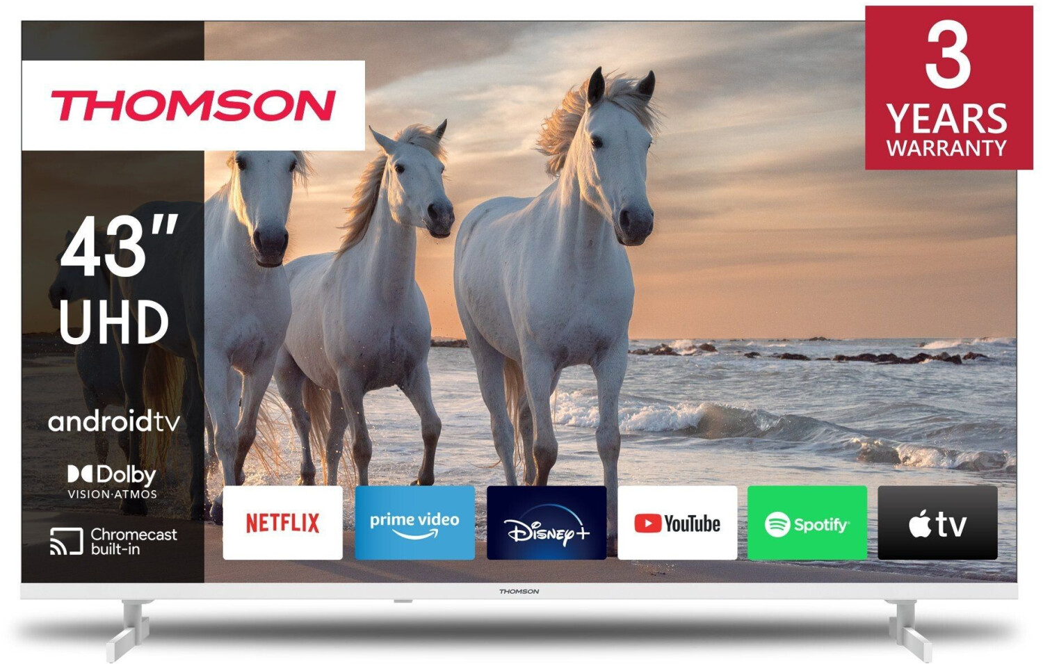 Thomson Smart TV 43UA5S13W (43 pouces)