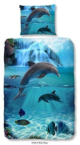 Good Morning Bed linen blue 200x140x1 cm