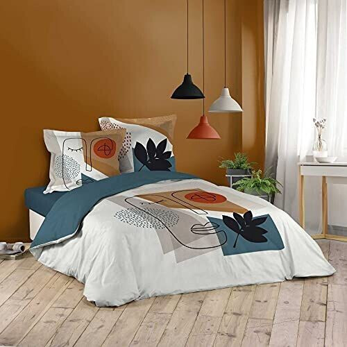 Douceur d'Intérieur Cuzco bed linen set 3 pieces 240x220 cm