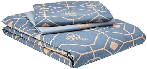 Furn Bee Deco French Blue Duvet Cover Set King Size