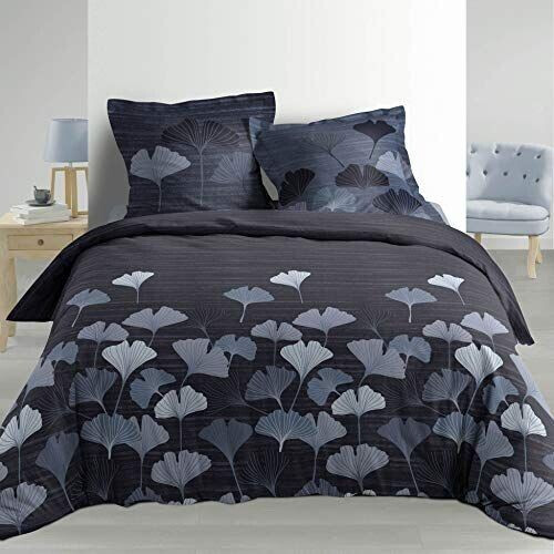 Douceur d'Intérieur 3-piece bed linen set 240x220 cm Alix cotton percale