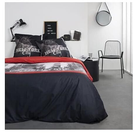 Today Bed linen 220x240 cm printed light red
