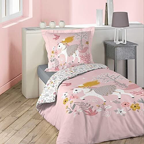 Douceur d'Intérieur 2-piece bed linen 140x200 cm forest fairy