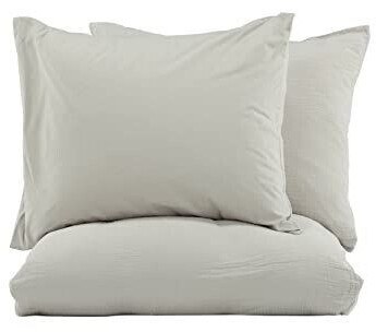 Venture Design Mila Bed Set Cotton gauze Light Gray 240*220