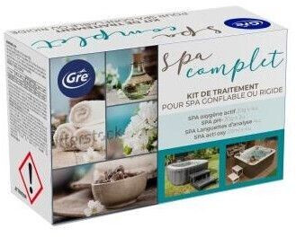 Gre Kit complet de traitement à l'oxygène actif pour spa