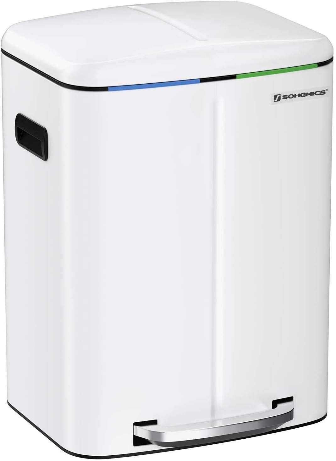 Songmics Pedal Bin 2 x 20l