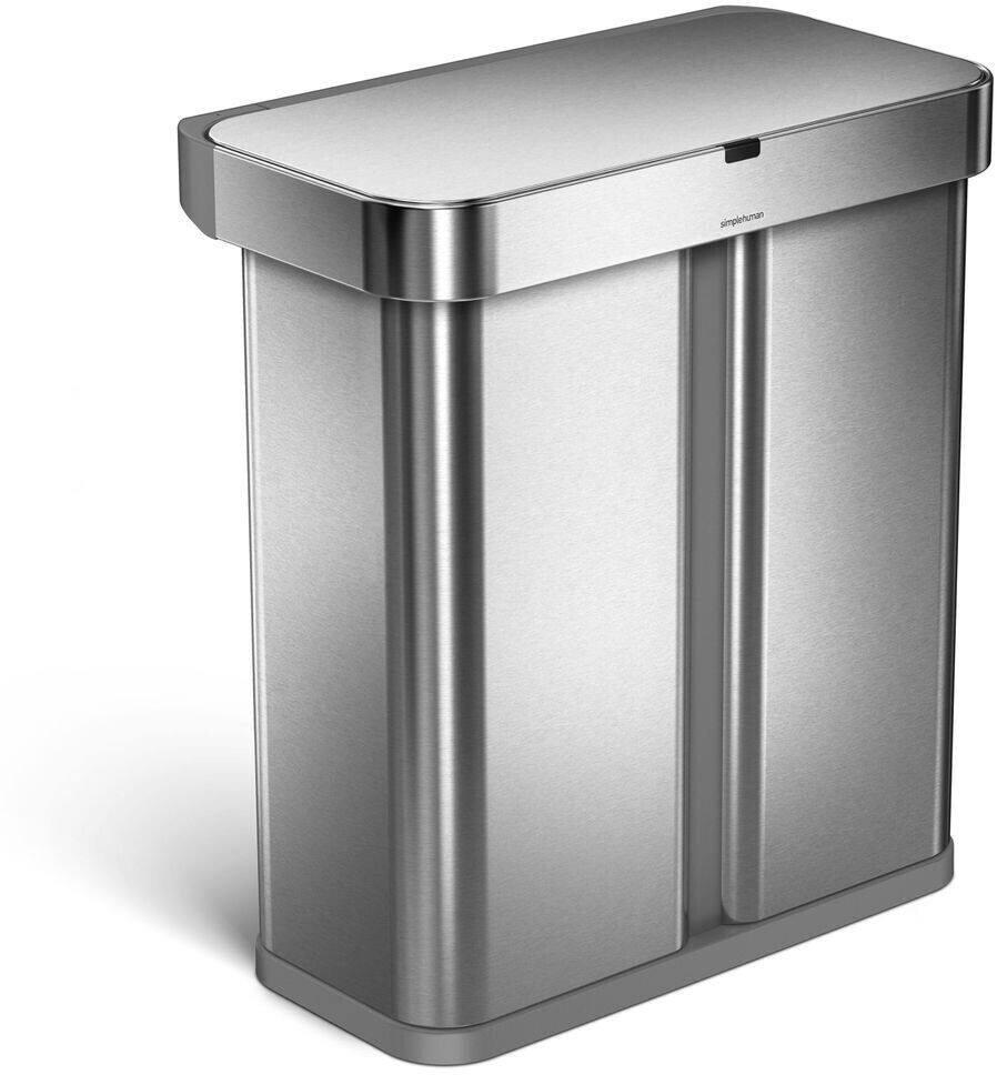 Photos - Waste Bin Simplehuman Liner Pocket Voice Control 58l 
