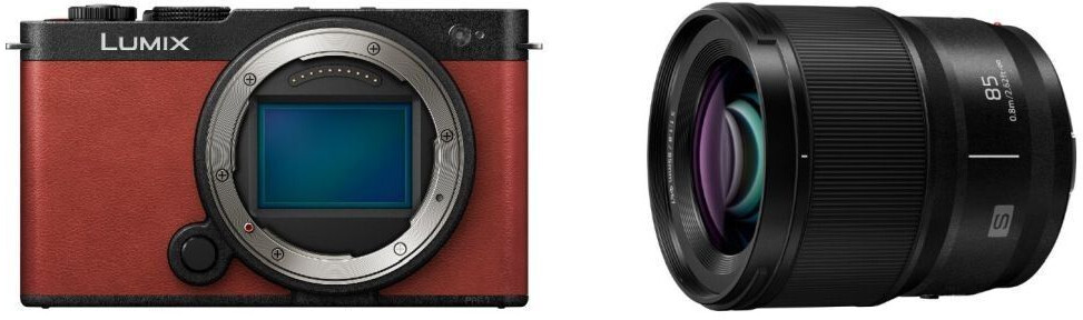 Panasonic Lumix DC-S9 Kit 85mm rouge