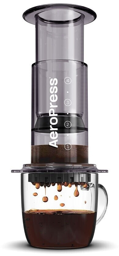 AeroPress Coffee Maker Clear Black