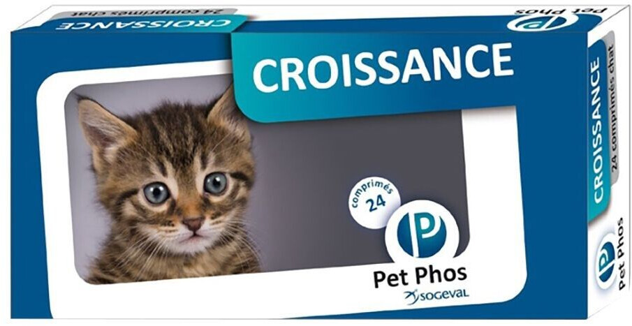 Ceva Pet Phos Croissance chat (96 comprimés)