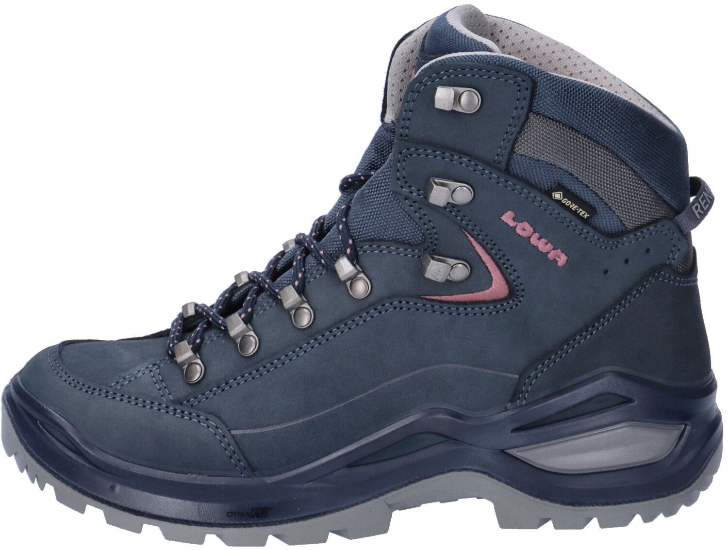 LOWA Renegade EVO LL MID Ws Scarponcini Trekking Donna, Pelle Nabuk, Fodera In Pelle, Suola Vibram