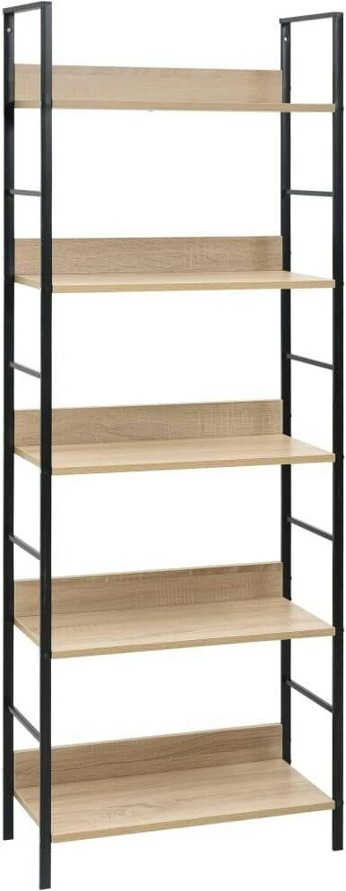 vidaXL Bookcase 5 shelves oak 60x27.6x158.5 cm wood material - 288227