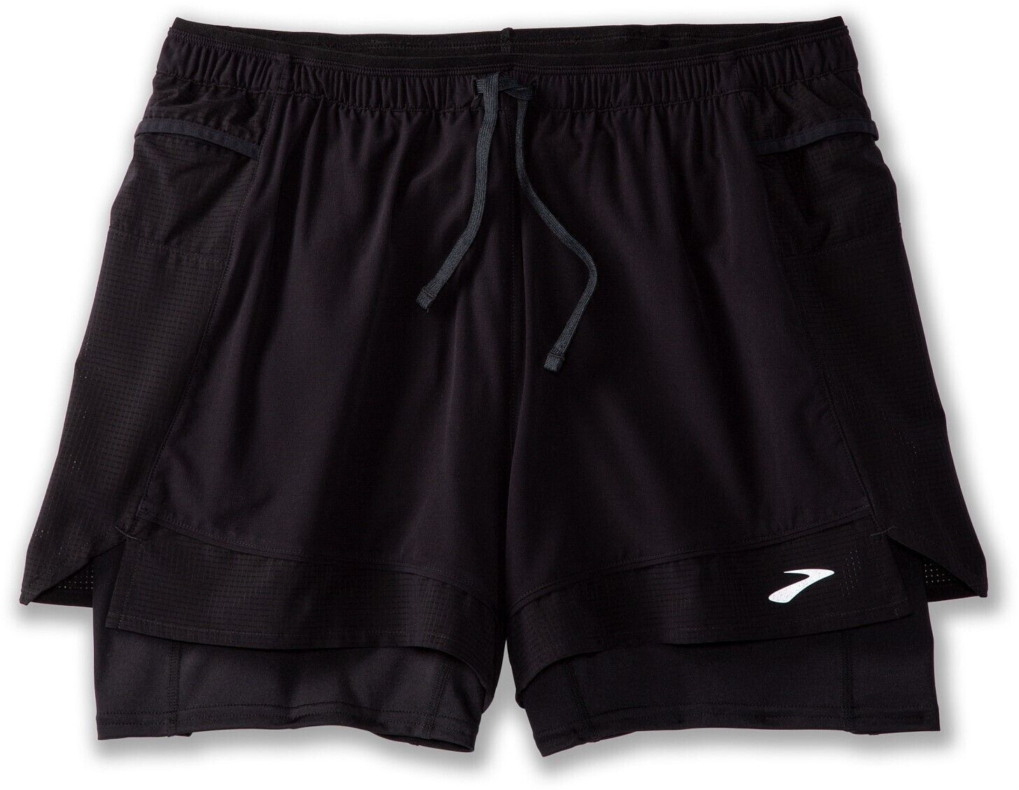 Brooks High Point 3 2-in-1 Short black
