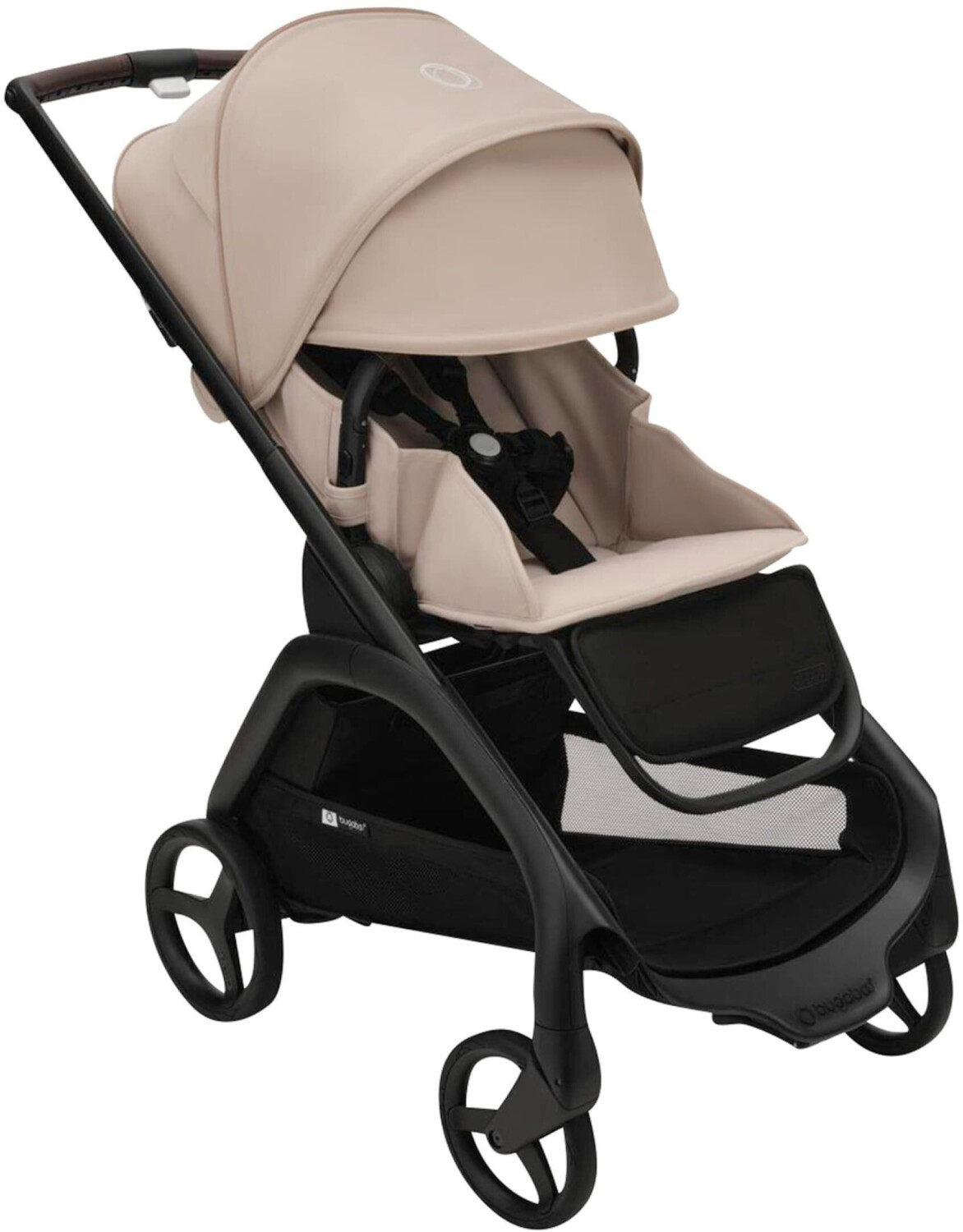 Bugaboo Dragonfly stroller with seat black/desert taupe