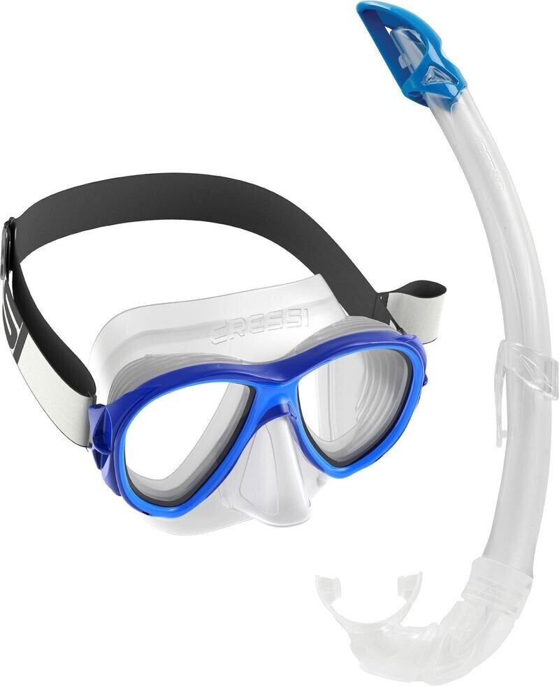 Cressi Snorkeling Combo Samoa + Mexico clear/blue