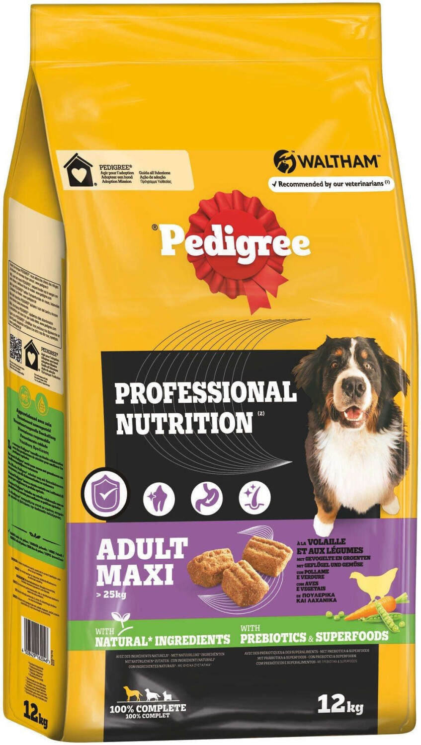Pedigree Professional Nutrition Adult Maxi dry dog food 12kg