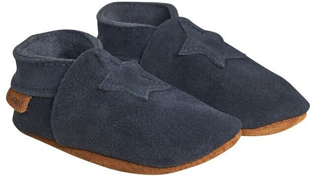 EN FANT Schuhe Leather crawling shoes STERN blue night