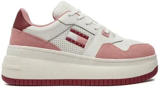 Tommy Hilfiger Sneakers Retro Basket Flatform Mix pink