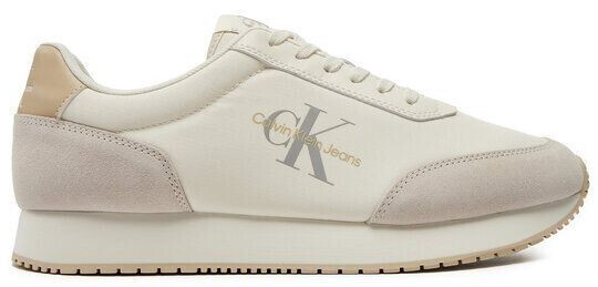 Calvin Klein Sneakers Retro Runner Low Mix Mtl YM0YM01032 Ecru