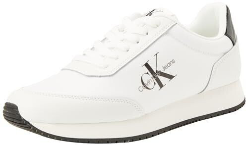 Calvin Klein Runner Low Lace Shoes white bright white black