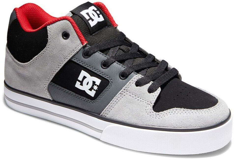 DC Shoes Pure Sneaker black grey red