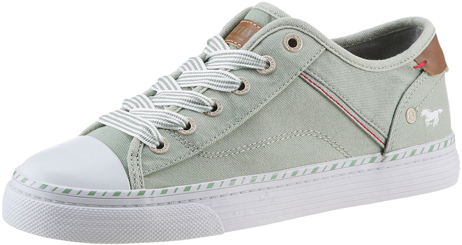 MUSTANG Sneaker with platform sole green