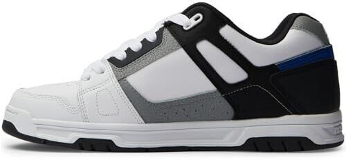 DC Shoes Stag Sneaker white grey blue