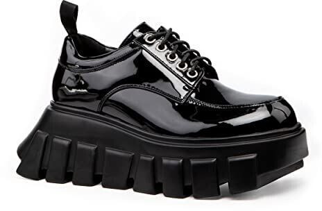 LAMODA Black Hole Chunky Sneakers
