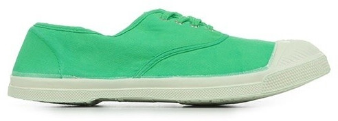 Bensimon Sneaker TENNIS LACETS green